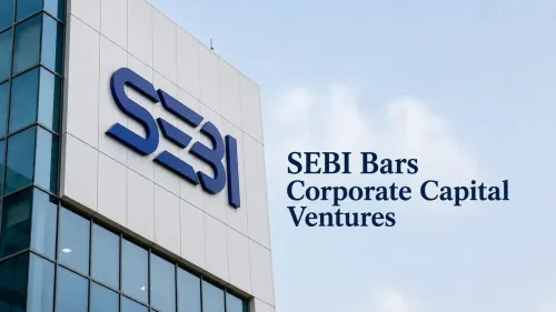 SEBI Bars Merchant Banker Corporate Capital Ventures From Taking New Assignments Over Compliance Lapses