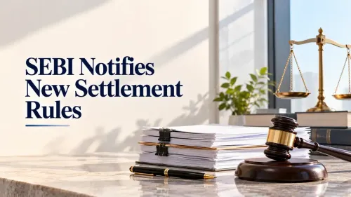 sebi revises settlement rules with new formula and fast track route SEBI Notifies New Settlement Rules With Revised Formula
