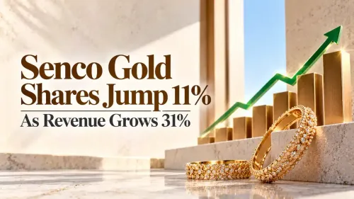 Senco Gold Shares Jump 11% After Q2 Business Update As Revenue Grows 31%