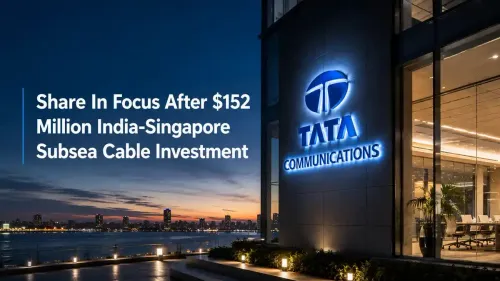 Tata Communications Share in focus After $152 Million India-Singapore Subsea Cable Investment