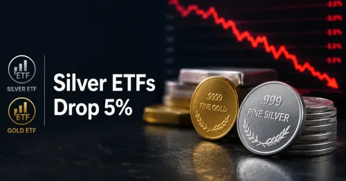 Gold And Silver ETFs Under Pressure In Early Trade As Strong Dollar Weighs On Bullion Prices