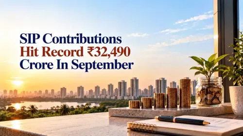 sip contributions hit record 32490 crore september 2026 mutual fund assets fall SIP Contributions Reach Record ₹32,490 Crore In September While Mutual Fund Industry Assets Drop 5.1%