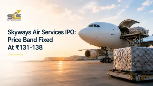 Skyways Air Services IPO: Price Band Fixed At ₹131-138; Issue Size ₹582.8 Crore