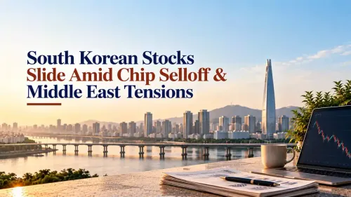 South Korean Stocks Slide As Chip Selloff Deepens: Samsung, SK Hynix Fall As Foreign Investors Sell 604.8 Billion Won 