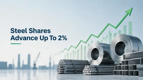 Steel Shares Advance Up To 2% As Demand, Price Cues Lift Sector