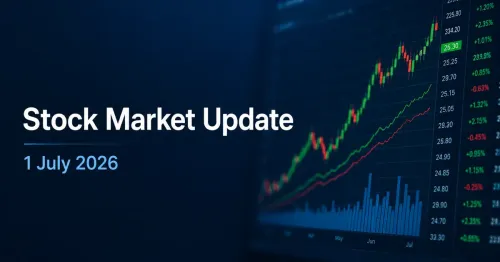 stock-market-update-sensex-nifty50-1july Stock Market Update 1 July 2026: Sensex Gains Over 150 Pts; Nifty 50 Above 23,900