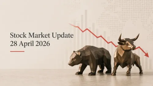 Stock Market Update 28 April 2026: Sensex, Nifty 50 Open Slightly Lower 