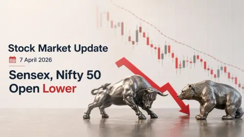 Stock Market Update 7 April 2026: Sensex, Nifty 50 Open Lower