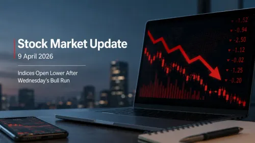 Stock Market Update 9 April 2026: Indices Open Lower After Wednesday’s Bull Run