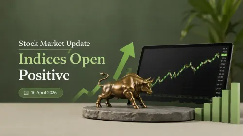 Stock Market Update 10 April 2026: Indices Open On A Positive Note