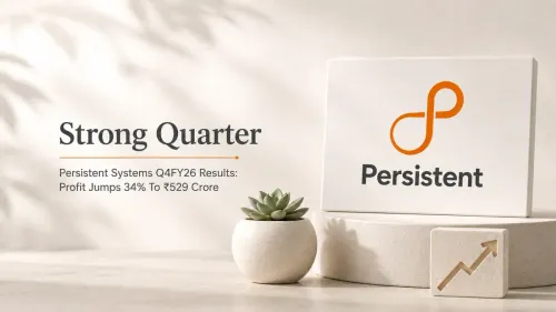 Persistent Systems Q4FY26 Results: Profit Jumps 34% To ₹529 Crore