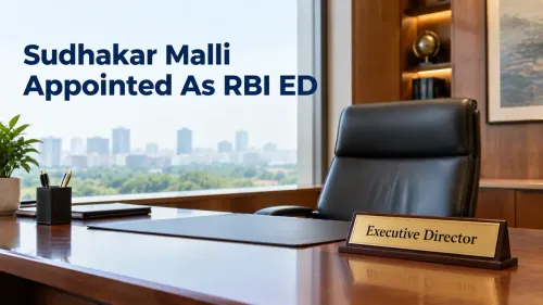 Sudhakar Malli Named RBI Executive Director