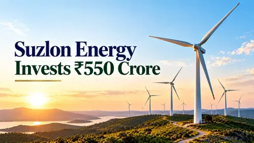suzlon energy invests 550 crore in three ai powered wind blade factories Suzlon Energy Share Price Jumps As Company Announces ₹550 Crore Investment In Three AI-Powered Wind Blade Factories By 2027