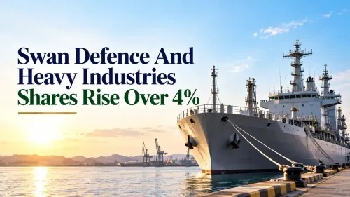 swan defence share price tanker order 1897 crore Swan Defence And Heavy Industries Shares Rise More Than 4% To Hit 52-Week High On ₹1,897-Crore Tanker Bid
