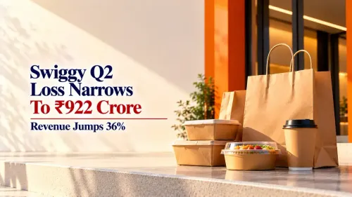 swiggy q2 results loss narrows revenue rises instanmart loss widens Swiggy Q2 Results: Loss Narrows To ₹922 Crore As Revenue Jumps 36%; Instamart Loss Widens