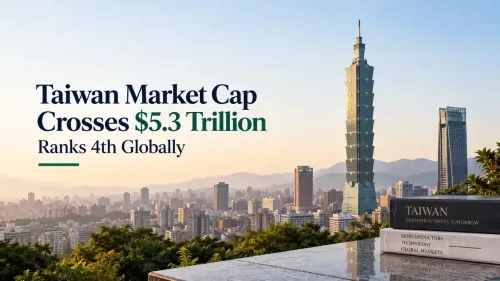 Taiwan Market Cap Crosses $5.3 Trillion