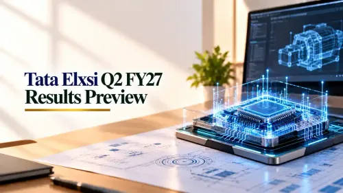 tata elxsi q2 results fy27 Tata Elxsi Q2 FY27 Results: 13 October Earnings Announcement Call, Q1 Performance And Share Price Trend