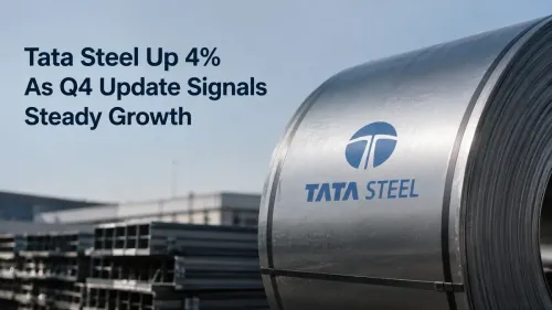 Tata Steel Up 4% As Q4 Update Signals Steady Growth