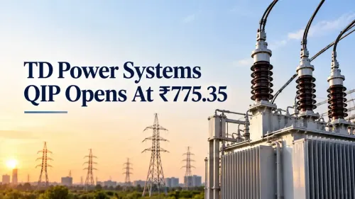 td power systems qip floor price 775 discount TD Power Systems QIP Opens At ₹775.35 Floor Price