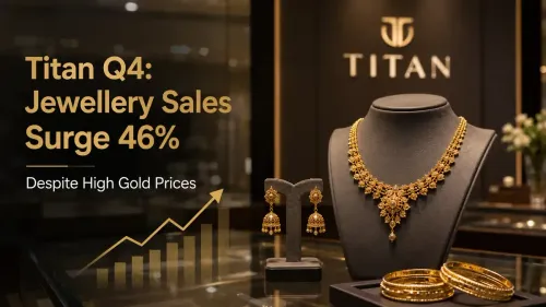 Titan Q4: Jewellery Sales Surge 46% Despite High Gold Prices