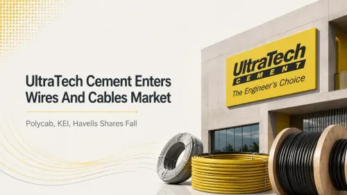 UltraTech Cement enters wires and cables market; Polycab, KEI, Havells shares fall