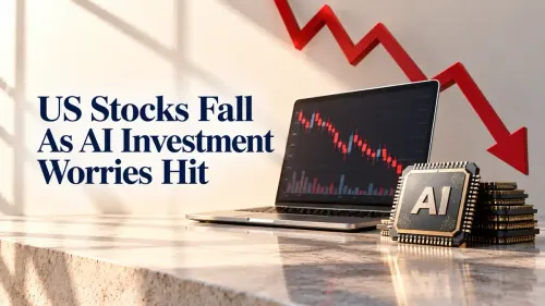 us stocks fall as nasdaq drops ai investment fears hit chip stocks 16 october 2026 US Stocks Fall As AI Investment Worries Hit CoreWeave
