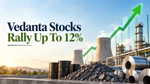 Vedanta Group Stocks Rally Up To 12% As Vedanta Power, Oil And Gas, Iron And Steel Shares Jump 