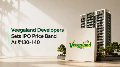 Veegaland Developers IPO Opens 10 September Veegaland Developers Sets IPO Price Band At ₹130-140