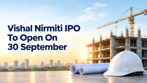 Vishal Nirmiti IPO To Open On 30 September, Price Band ₹208-220