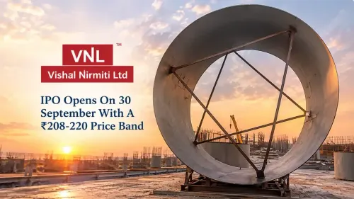 Vishal Nirmiti IPO Opens On 30 September With A ₹208-220 Price Band 