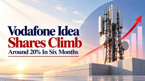 vodafone idea shares rise 20 percent in six months q2 fy27 results rally Vodafone Idea Shares Climb Around 20% In Six Months; Are Q2 FY27 Results Expected To Fuel This Rally?