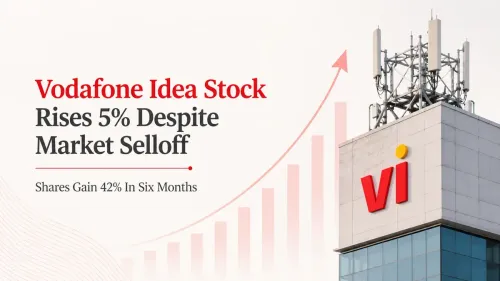 vodafone idea stock rises 5 percent 42 percent six months agr relief subscriber growth capex Vodafone Idea Stock Rises 5% Despite Market Selloff; Shares Gain 42% In Six Months; AGR Relief, Subscriber Growth, Capex In Focus