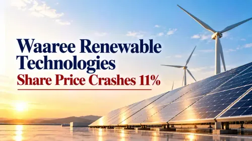 waaree renewable technologies share price crashes after q2 results Waaree Renewable Technologies Share Price