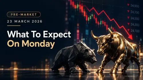 Pre-Market 23 March 2026: What To Expect On Monday As Nifty Signals A Weak Start