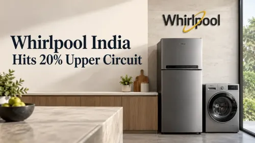 Whirlpool India Stock Hits 20% Upper Circuit As Promoter Whirlpool Mauritius Reportedly Plans Full Exit