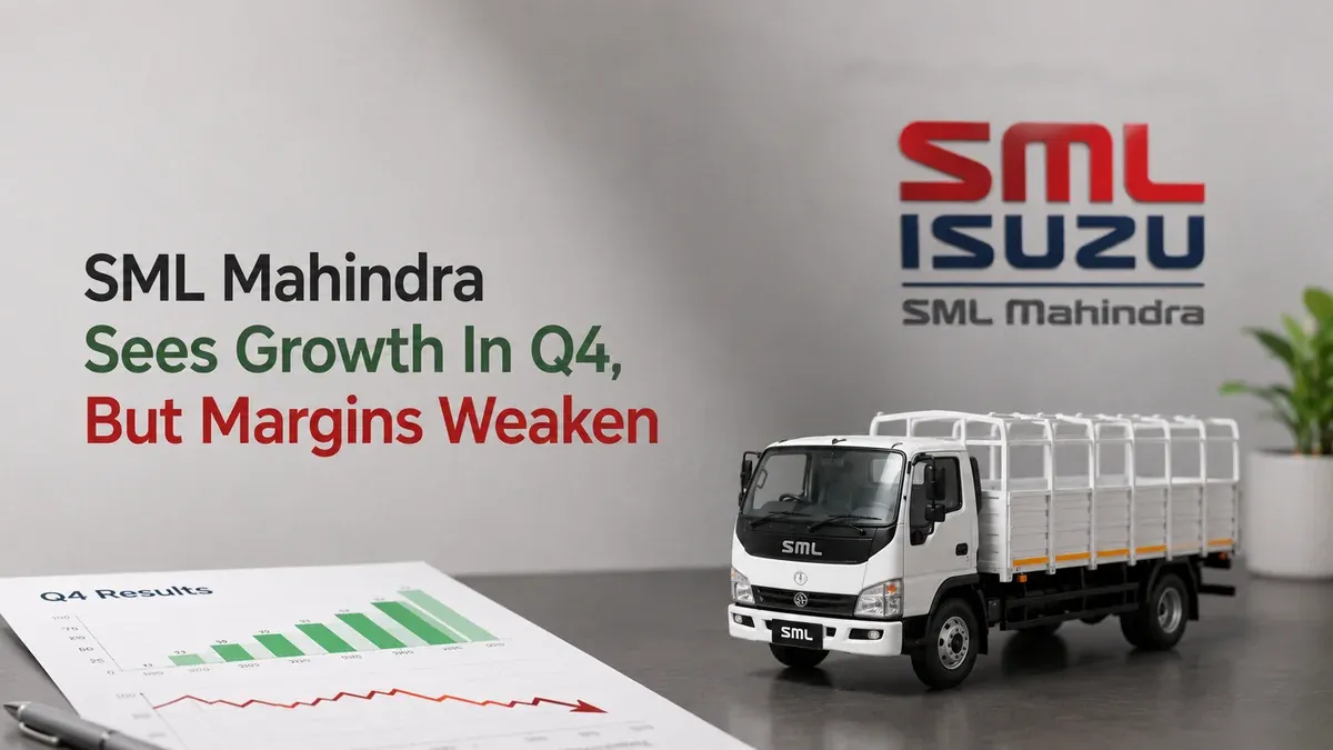 SML Mahindra Sees Growth In Q4, But Margins Weaken 