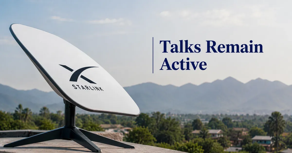 Starlink Sees Positive Response From India, Awaits Final Satellite Licence