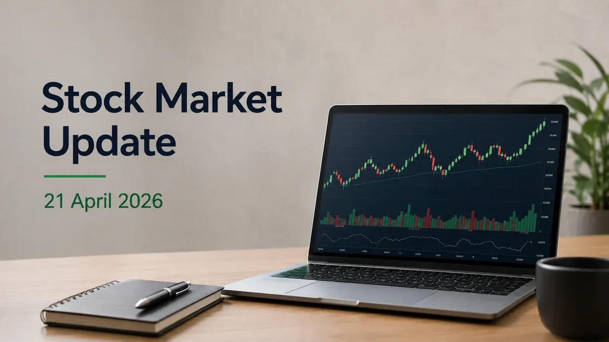 Stock Market Update 21 April 2026: Sensex Gains Over 300 Pts; Nifty Above 24,450