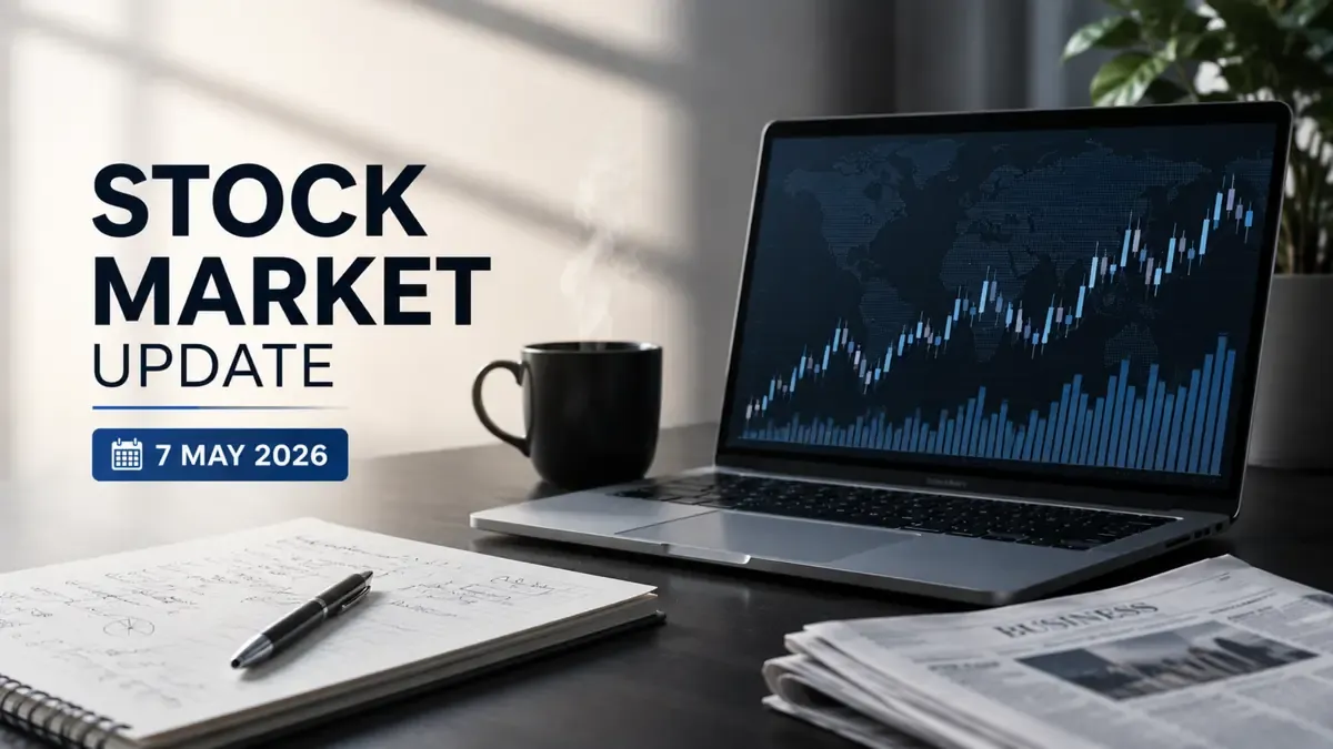 stock-market-update-sensex-nifty-trade-flat-7may-2026 stock-market-update-sensex-nifty