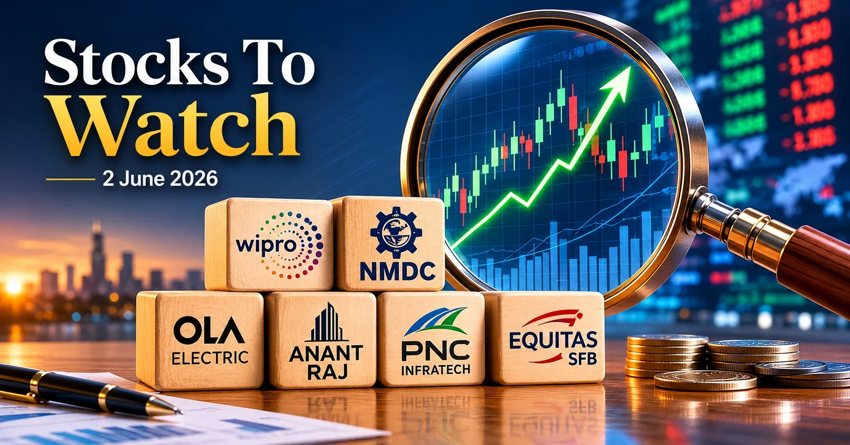 stocks-to-watch-2-june-2026-wipro-nmdc-ola-electric-anant-raj stocks-to-watch-2-june-2026