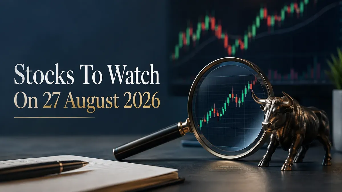 Stocks To Watch Today: GK Energy, BEL, Hindustan Copper, ICICI Prudential AMC And More On 27 August 2026