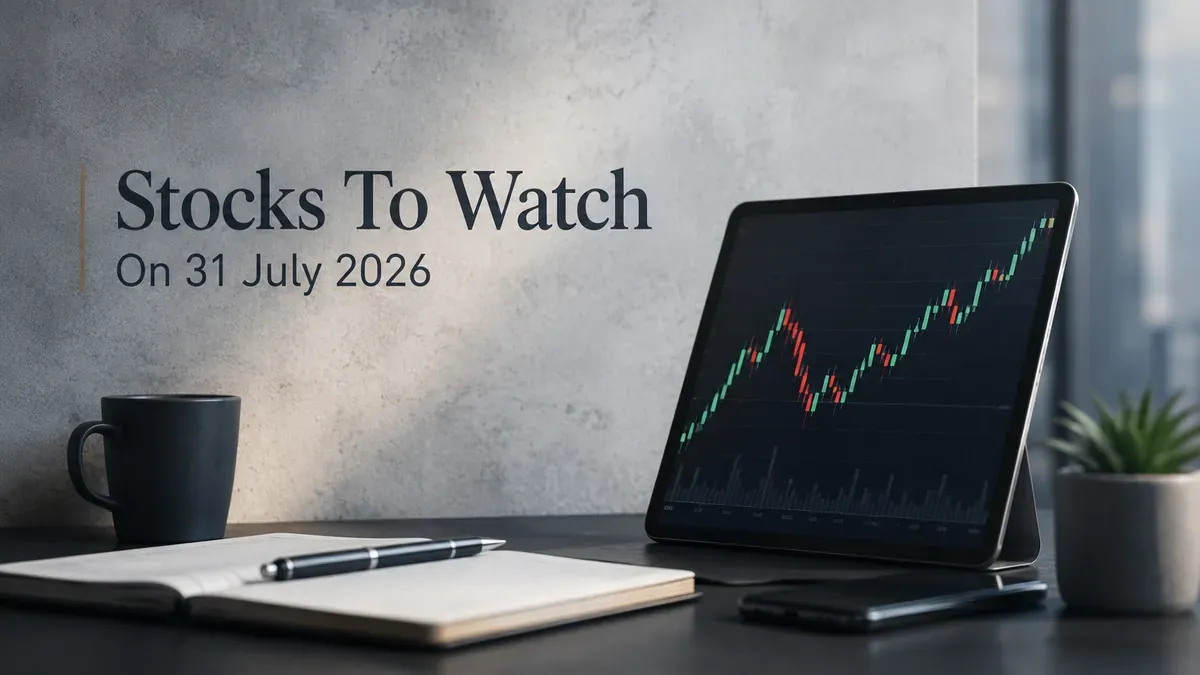 top stocks in focus tata steel swiggy mazagon dock railtel 31 july 2026 Stocks To Watch On 31 July 2026: JBM Auto, Tata Steel, Thermax And More