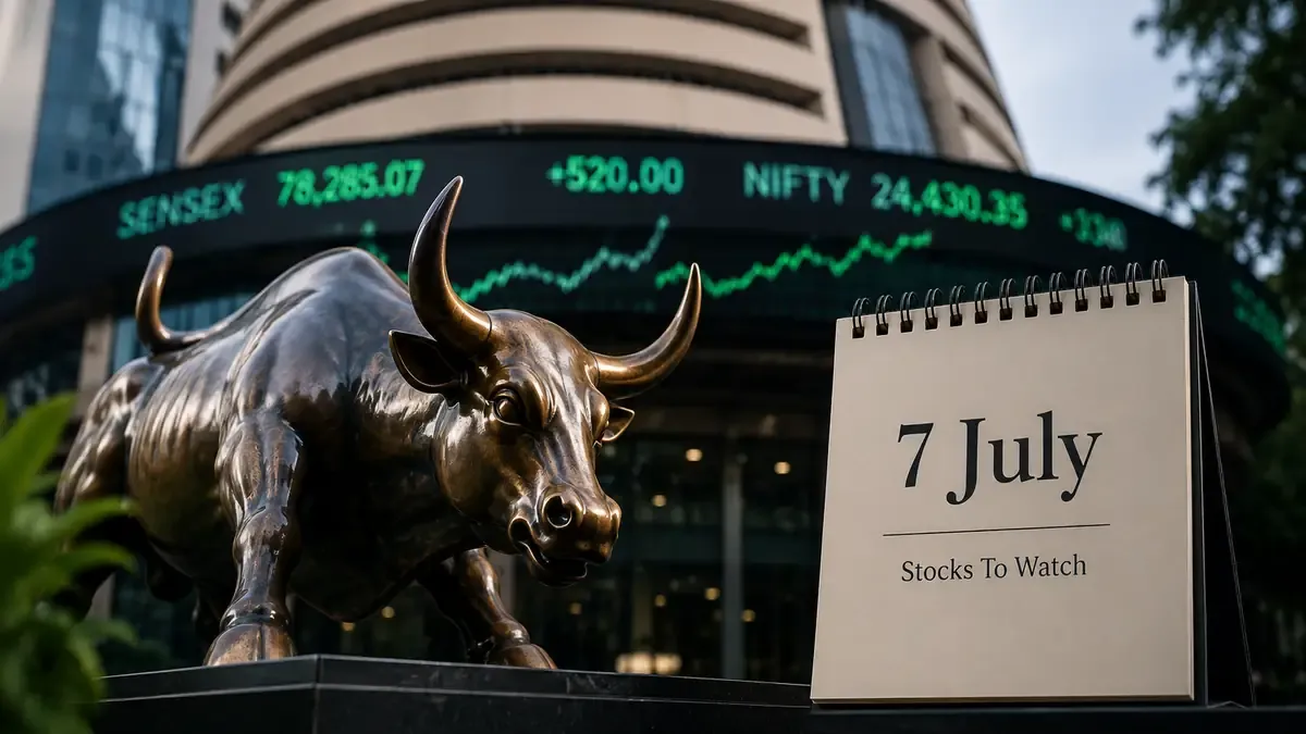 Stocks To Watch On 7 July: Titan, Trent, Tata Motors & More