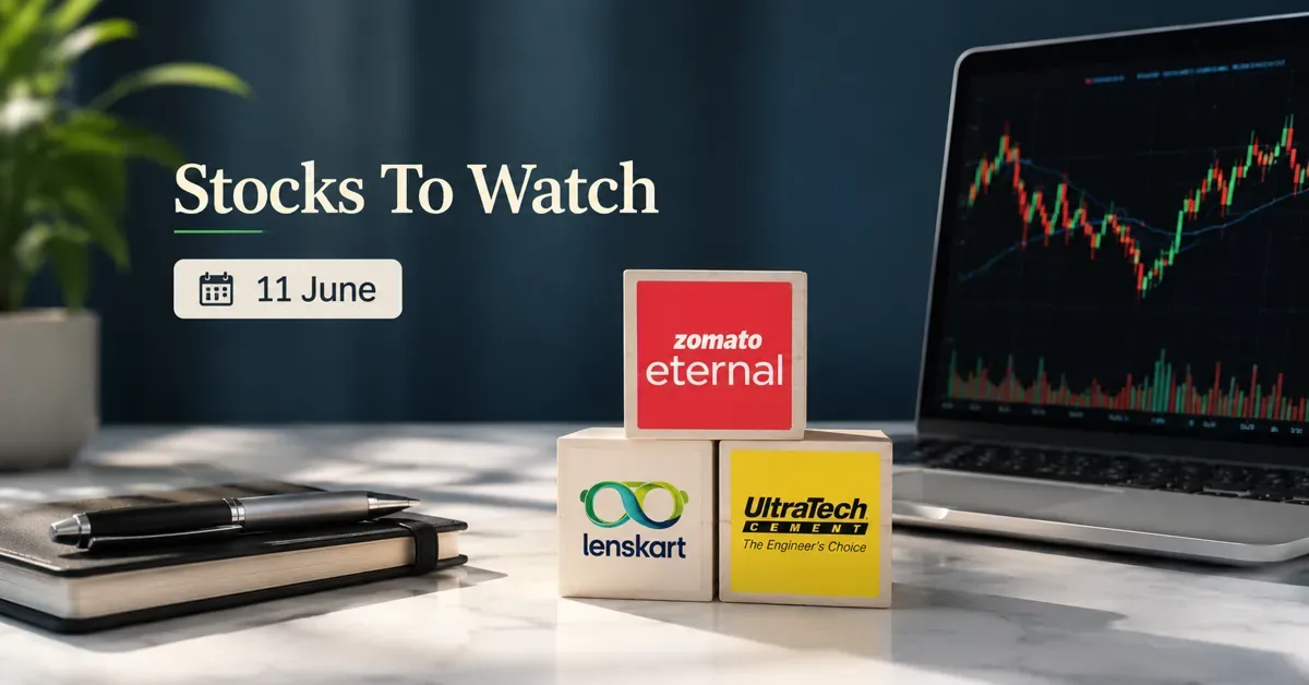stocks-to-watch-zeel-eternal-lenskart-ultratech-cement-canara-bank-june-11-2026 stocks-to-watch-zeel-eternal