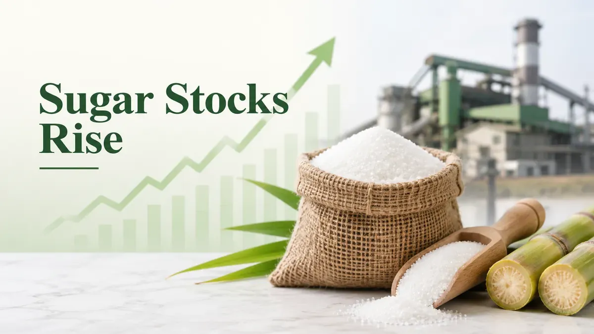 Sugar Stocks Rise Despite Government Cutting Inventory Limit For Bulk Consumers