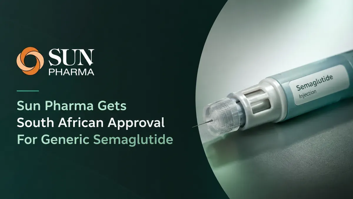 Sun Pharma Receives South African Approval For Generic Semaglutide 