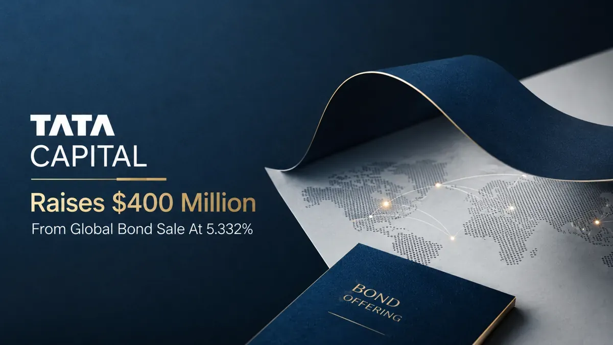 tata capital 400 million dollar bond 5332 percent 2026 Tata Capital Raises $400 Million From Global Bond Sale At 5.332%