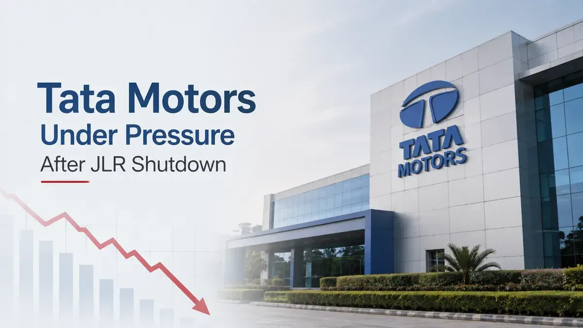 Tata Motors Under Pressure After JLR Shutdown