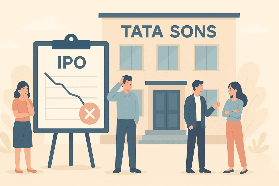 Tata Sons Misses 30 September IPO Deadline, Operations Continue Pending RBI Decision