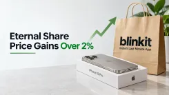 Eternal Share Price: Stock Gains Over 2% as Blinkit Adds iPhone 18 Pro Delivery 